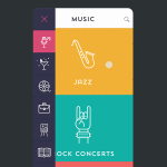 Open Source iOS Component For Creating Iconized Side Menus With Slick Animation